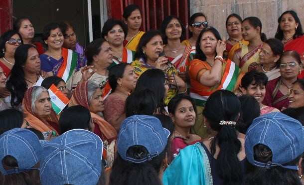 Women Groups rallied across the city