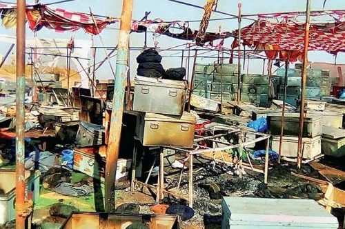 “Padmavati” row- movie set burnt down in Maharashtra
