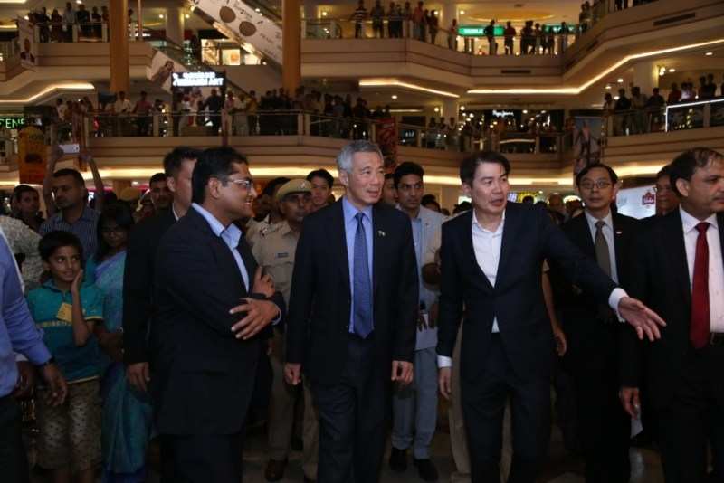 Pictures Witness the Grand Welcome of PM Lee at Celebration Mall
