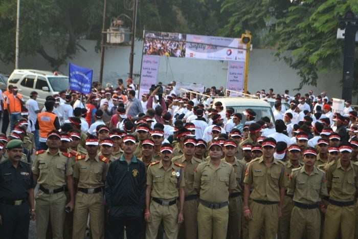 Sunday Safety Run ends Month long Road Safety Program by BIG FM