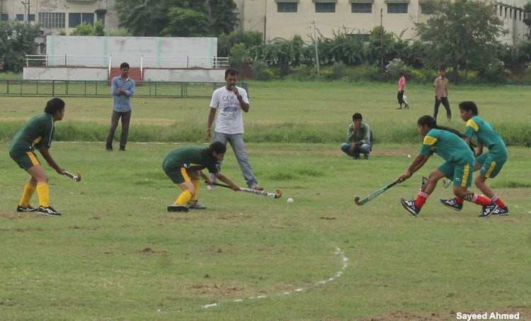 Udaipur KV No.1 tops the chart of State Level Girls Hockey Tournament