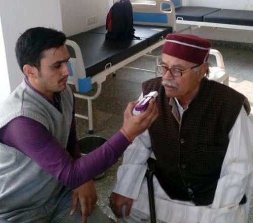 80 seniors benefited by Health Camp for Senior Citizens