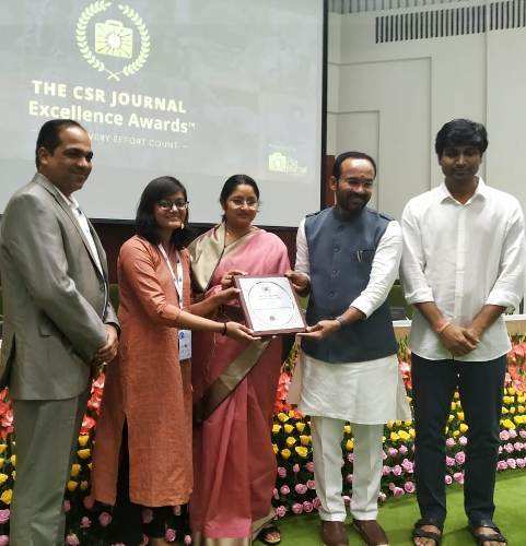 Hindustan Zinc receives The CSR Journal Excellence Award 2018