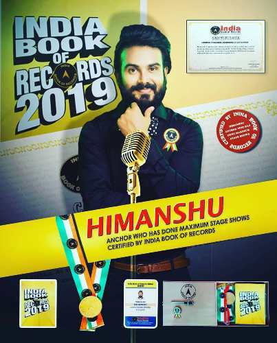 Udaipur’s Himanshu paves his way in India Book of Records