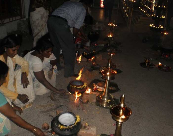 Ayyappa Temple Marks Karthik Poornima