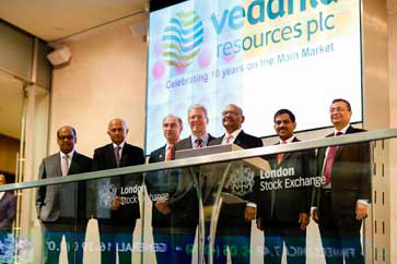 Vedanta Resources celebrates 10-year anniversary of LSE listing