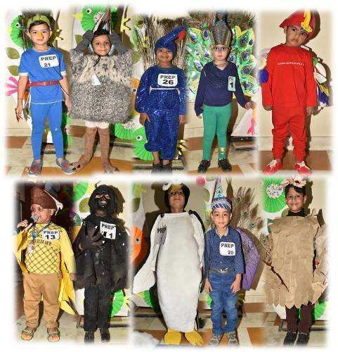 Bird theme fancy dress competition at Seedling Nursery