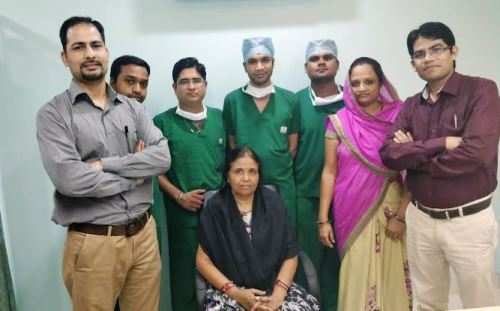 गीतांजली हाॅस्पिटल के यूरोलोजिस्ट द्वारा महिला रोगी की सफल यूरेथ्रोप्लास्टी
