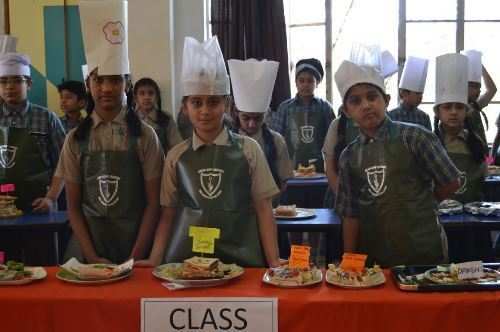 Students turn Chefs – Intra Class Sandwich making Competition at Seedling