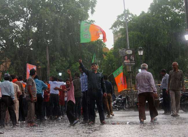 BJP Celebrates Historic Win in Udaipur