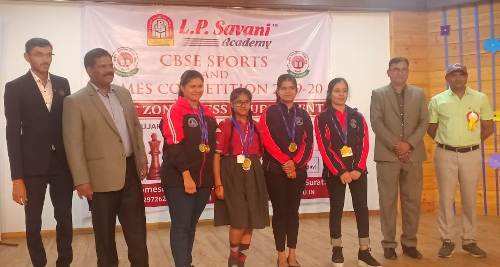 Diya Doshi, student of Class 8 from Udaipur selected for National level Chess competition