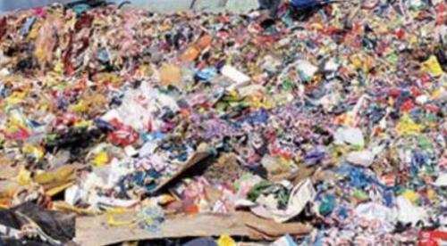 Leftover food being dumped in Pratapngar area