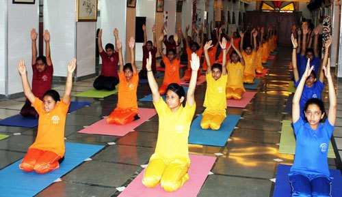 6-Day Yoga Camp organized at MMPS