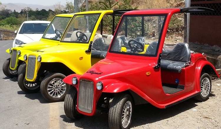 Troublesome launch of Golf Carts at Fatehsagar