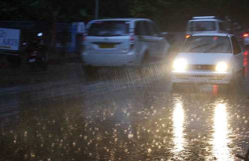 Heavy rains lash Udaipur