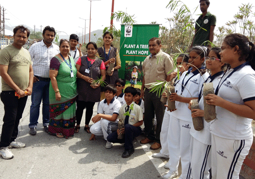 Wittians participate in Tree Plantation ceremony