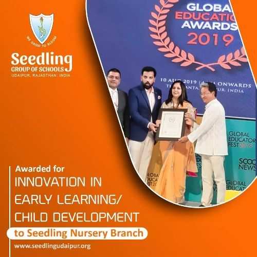 Seedling School Udaipur receives two awards at India’s biggest education brainstorm fest SGEF