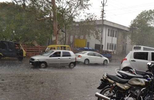 Rain Lashes Udaipur, 34.5mm Rain in 9 Hrs