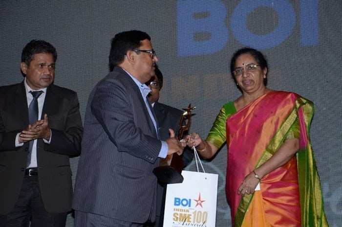 Agro International receives 'SME India Award – 2012'