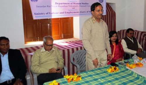 Make Women part of mainstream Society: Prof Agrawal