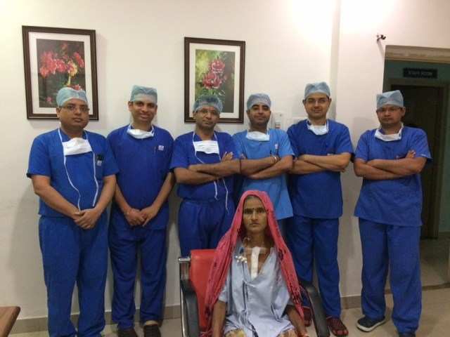 3 out of 4 heart valves replaced successfully