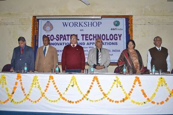 Workshop on ‘Geospatial Technology: Innovation and Application’ at MLSU