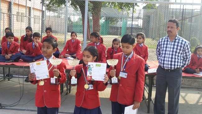 C.P S. honors toppers of Olympiad