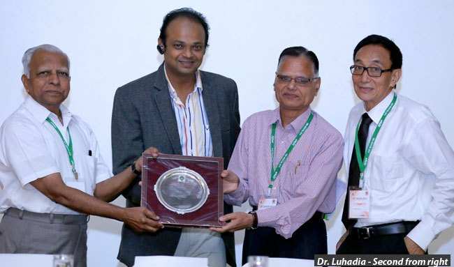 Dr S.K Luhadia receives Oration Award at NESCON ’14