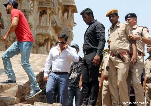 Salman Khan & Sonam Kapoor shoots in Chittorgarh for PRDP
