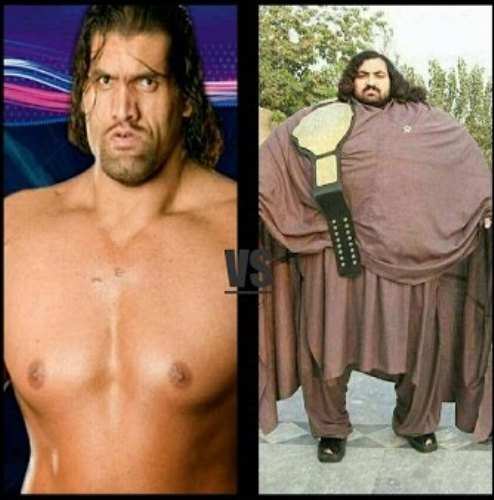 Khali “The Great” challenged by Pakistani fighter