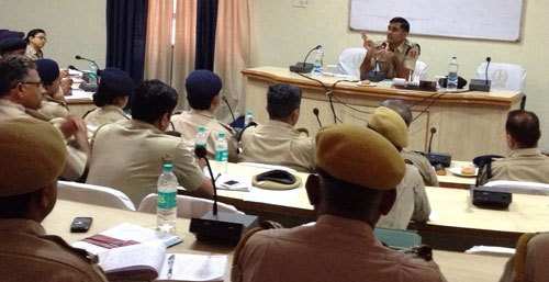 Udaipur SP holds Crime Meet