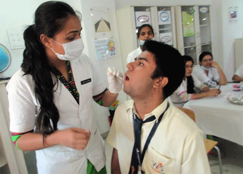 Witty Kids learn about oral health care in Dental Camp