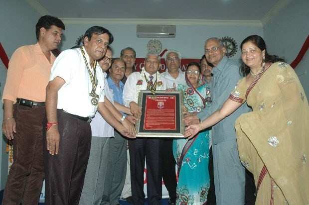 Rotary Club Udaipur Honored its Members