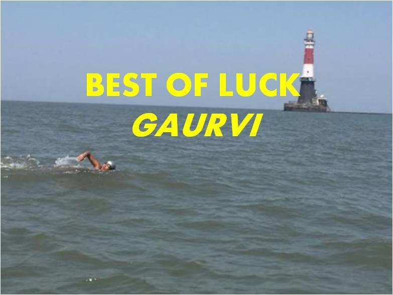 Gaurvi to attempt 36km swim on 26th March