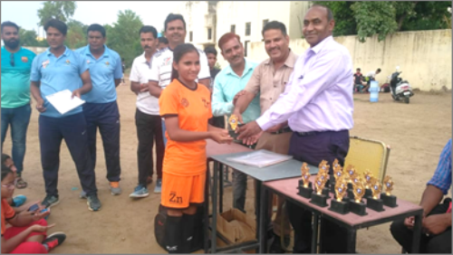 Monica Daroga – 14 | a proud moment for Hindustan Zinc Football Academy