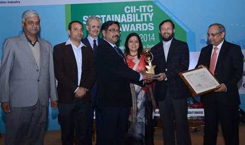 HZL receives CII ITC Sustainability Award ’14
