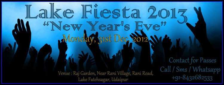 New Year Party: Unlimited Joy at Discounted Prices with Lake Fiesta 2013
