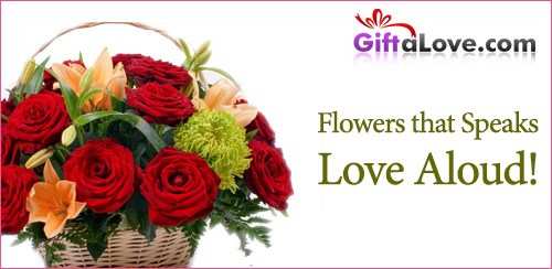 GiftaLove’s Valentine Flowers delivery in Udaipur