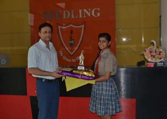Seedling girls stands second at Handwriting Olympiad