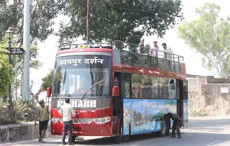 Udaipur Darshan, First Double-Decker tourist Bus to Start soon