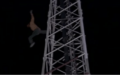 Man commits suicide by falling from mobile tower