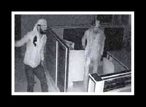 Theft in marble office-Thieves spotted in CCTV footage