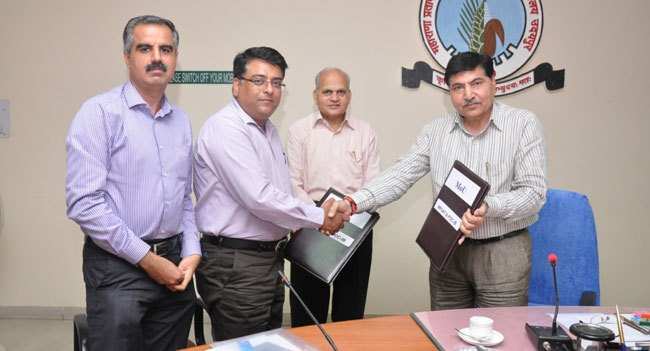 MOU signed between MPUAT and POC
