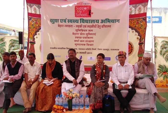 Coca-Cola Dedicates first school Revitalized in Udaipur under “Support My School” Campaign
