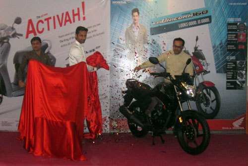 Honda launches Activa 3G & Unicorn 160 bike in Udaipur
