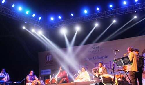 लेक फेस्टिवल की शाम गुलज़ार हुई रूप और सोनाली राठोड के नग्मों से