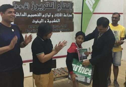 Udaipur Kid secures two Gold Medals in UAE Squash Tournament