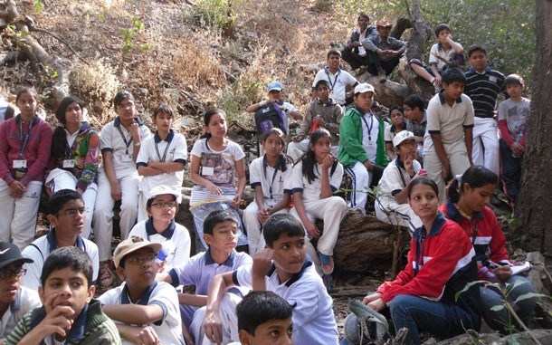 Students attend Wild Life Camp at Phulwari Ki Naal