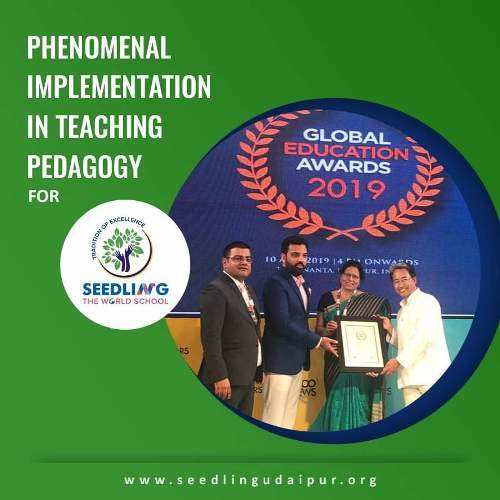 Seedling School Udaipur receives two awards at India’s biggest education brainstorm fest SGEF