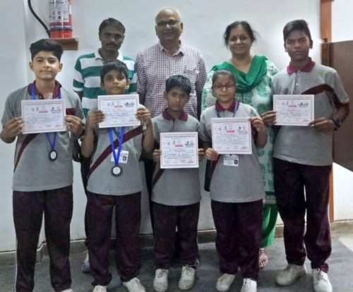 जुडो में नोबल स्कूल के छात्रों को 4 पदक